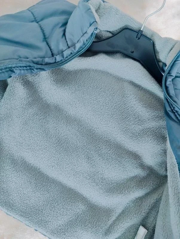 💎 Sleeveless gray puffer jacket • 2 years old • Trendy 💎 – photo 10
